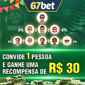 67bet Indique amigos para receber um bônus
